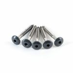 Vis pour panneaux HPL anthracite