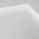 Coin intérieur aluminium blanc 6cm