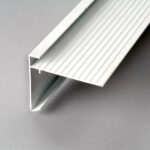Rive aluminium blanche 6cm