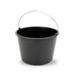 Seau noir renforcé 20 L